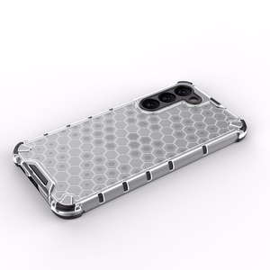 Honeycomb viedtālruņa apvalks Samsung Galaxy S23+ bruņots hibrīda pārsegs zils