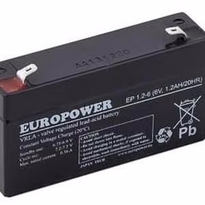 Europower EMU akumulators 6V 4.5Ah VRLA EP4.5-6