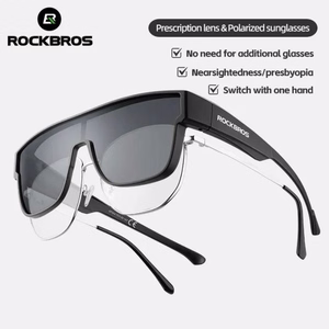 Rockbros SP304 polarizētas riteņbraukšanas brilles - melnas