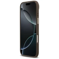 GUESS apvalks IPHONE 17 Air saderīgs ar MagSafe GUHMP17MP4MSEGCW (PU 4G ar klasisko) brūns