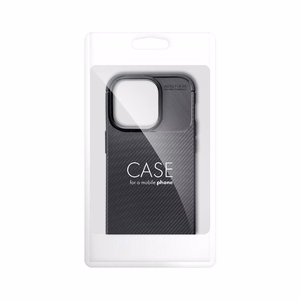 Viedtālruņa apvalks CARBON PREMIUM IPHONE 15 Pro melns