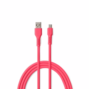 Colorum Cable USB-A to USB-C 1.8m 3A CK60-AC-02 Magenta
