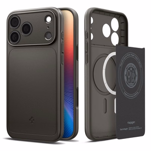 Spigen Thin Fit Magnētiskais viedtālruņa apvalks iPhone 17 Pro - Pelēks