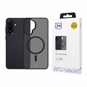 3mk Smoke MagCase futrālis Samsung Galaxy A57 - Pelēks, caurspīdīgs