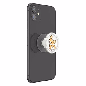 Popsockets PlantCore Grip Cheeky Corgi telefona turētājs un statīvs