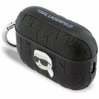 Karl Lagerfeld Monogram Karl Head Maciņš for AirPods Pro 3 - melns