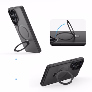 Futrālis Dux Ducis Yind Magnetic Stand Samsung S948 S26 Ultra black