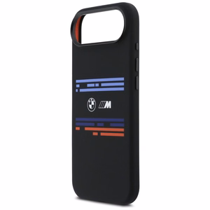BMW M Silicon Horizontal Line MagSafe macins iPhone Air - melns