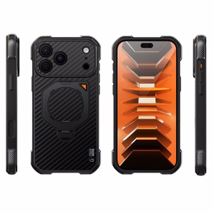 Supcase UB Aero MagSafe Aramid  iPhone 18 Pro Max / 17 Pro Max vāciņš, melns