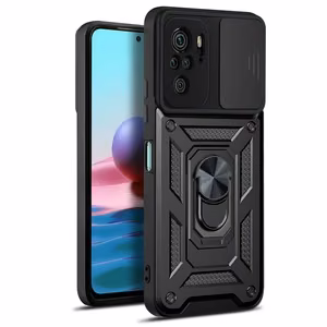 Aizsardzības slaidu futrālis Xiaomi Redmi Note 10 4G / 10S melns
