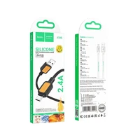 Kabelis USB A uz Micro USB Hoco 2,4A 1 m X108 melns