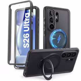 Supcase Cosmo Mag MagSafe Maciņš for Samsung Galaxy S26 Ultra - melns