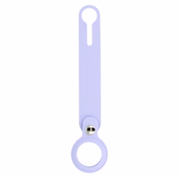 Silikona cilpa Airtag violeta