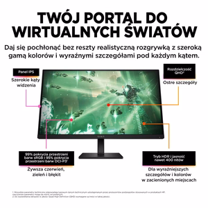 OMEN by HP 27 collu QHD 165Hz spēļu monitors - OMEN 27q