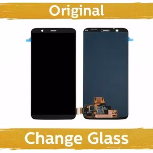 LCD displejs saderīgs ar OnePlus 5T melns (atjaunots: Ķīna)