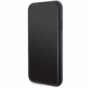 Karl Lagerfeld Gripstand Saffiano Choupette Pins чехол для iPhone 11 / Xr - чёрный