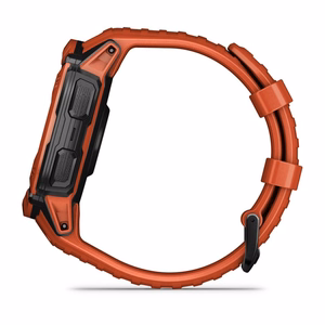 Garmin Instinct 2X Solar 2,79 cm (1,1") MIP, 50 mm, digitāls 176 × 176 pikseļu skārienekrāns, sarkans, GPS (satelīts)