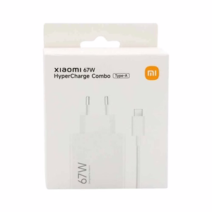 Lādētājs Xiaomi HyperCharge Combo 67W USB-A balts BHR9465EU