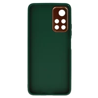 TEL PROTECT Luxury viedtālruņa apvalks Xiaomi Redmi Note 11 5G/Note 11S 5G/Poco M4 Pro 5G tumši zaļš