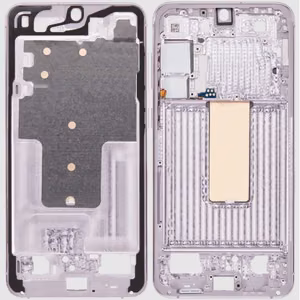 Vidējais rāmis Samsung S916 S23 Plus (lavanda)