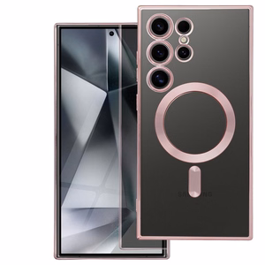 ELECTRO MAG COVER maciņš saderīgs ar MagSafe SAMSUNG A37 rozā zelta