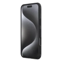 Nillkin Super Frosted Shield Pro Magnētiskais viedtālruņa apvalks iPhone 16 Pro - melns