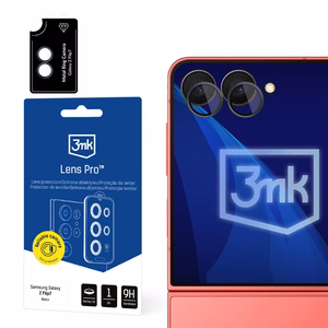 3mk Lens Protection Pro Kameras objektīva stikls Samsung Galaxy Z Flip 7 - melns