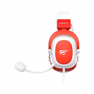 Havit H2002D spēļu austiņas baltas, sarkanas