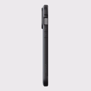 Raptic X-Doria Shield viedtālruņa apvalks iPhone 14 Pro Max ar bruņotu melnu pārklājumu