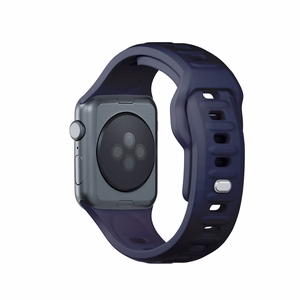 3mk silikona siksniņa Apple Watch, 38/40/41/42 mm, pelēks, mazais izmērs