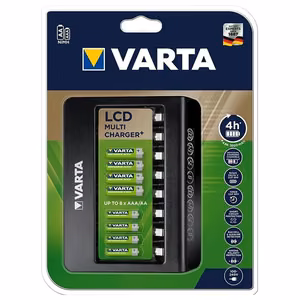 VARTA LCD DAUDZFUNKCIONĀLAIS LĀDĒTĀJS + 57681 (bez baterijām)
