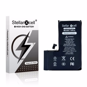 StellarXcell Diagnostic akumulators Apple iPhone 14 Pro, 3200 mAh (standarta ietilpība + augstas kvalitātes BMS kopija)