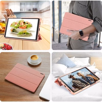 Maciņš Dux Ducis Domo Samsung X210/X215/X216 Tab A9 Plus 11.0 rozā