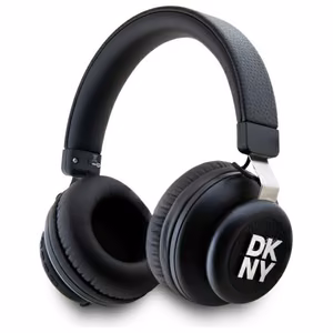 Полноразмерные Bluetooth наушники DKNY Metal Logo - чёрные