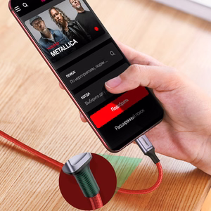 Ugreen US294 USB-C - USB-C 3A 480Mb/s kabelis 1m sarkans