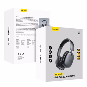 Blavec Over-ear Bluetooth Headphones BO-10 Bass Expert ANC (BO10-B) black