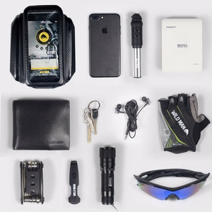 WILDMAN ceļojumu soma velosipēda rāmim ar rāvējslēdzēju E6S 1,2L (4"-7") melns