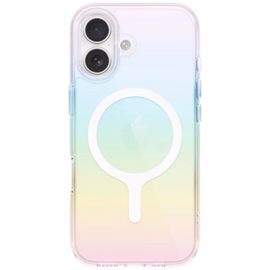 Uniq Iridescia Magclick uzlādes apvalks viedtālrunim iPhone 17 - daudzkrāsains