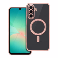 ELECTRO MAG COVER viedtālruņa apvalks saderīgs ar Magnētisko MagSafe SAMSUNG A56 rozā zelts