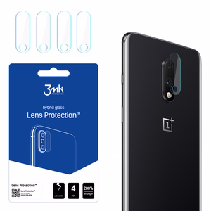 Hibrīda stikls 3MK Hibrīda stikls kameras ONEPLUS 7 priekš kamerai 4 gab.