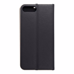 Flip case for iPhone 7 PLUS / 8 PLUS Luna Book Gold black