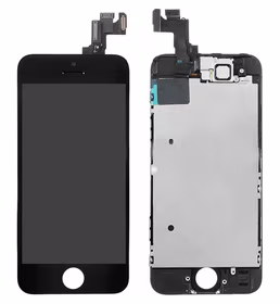 LCD ekrāns Apple iPhone 5S/SE ar skārienekrānu melns Tianma