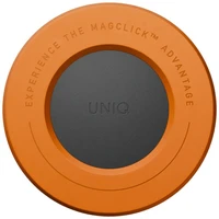 Uniq SnapMount pašlīmējošais magnētiskais turētājs - oranžs un melns
