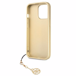 Guess GUHCP13LGF4GBR iPhone 13 Pro / 136,1" brūns/brūns maciņš 4G Charms Collection