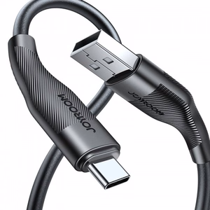 USB kabelis Joyroom S-1030M12 melns Type-C 100cm (līdz 3A)