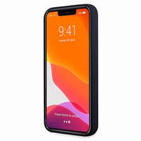 Mercedes silikona līnijas viedtālruņa apvalks iPhone 13 mini – tumši zils