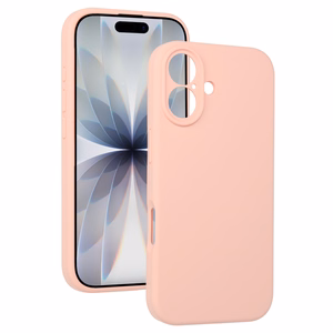 Silikona Lite viedtālruņa apvalks Iphone 17 persiku krāsas