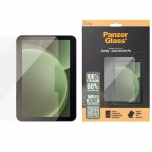 PanzerGlass Ultra-Wide Fit ekrāna aizsargstikls Samsung Galaxy Tab Active5 Pro planšetdatoram