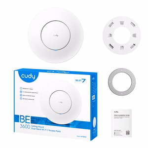 Cudy AP3600 bezvadu piekļuves punkts 2882 Mbit/s balts