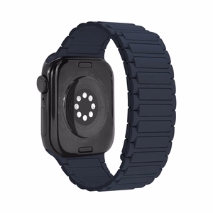 Mobilize silikona pulksteņa siksniņa - magnētiska - Apple 42/44/45/49mm - zila
